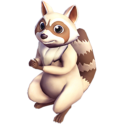 mapache-blanco