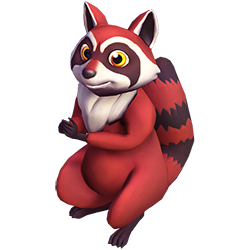 mapache-rojo